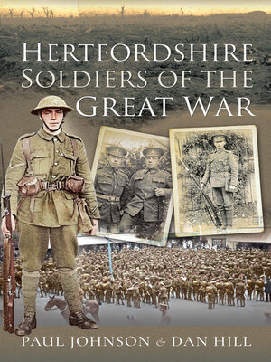 cover image of Hertfordshire Soldiers of the Great War